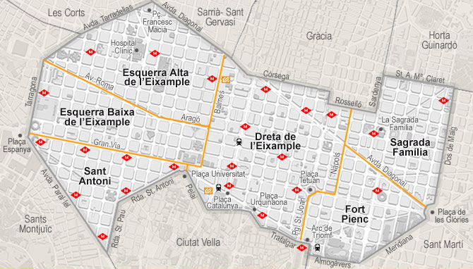 Barcelona's Neighborhoods: Eixample